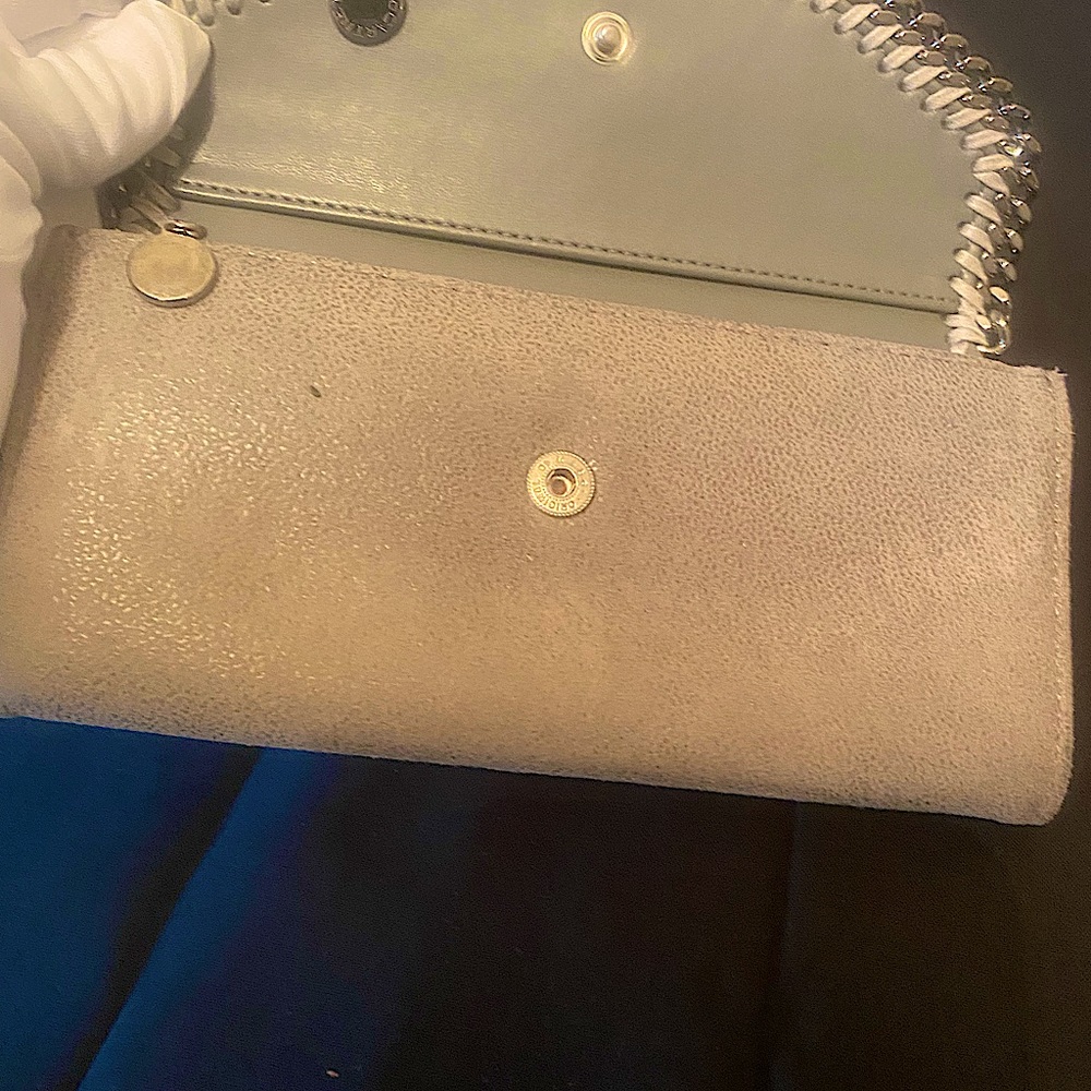 Stella McCartney Light Gray Falabella Wallet - #100 - Picture 5 of 13